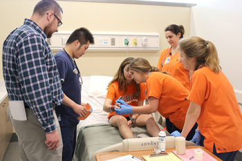 VCOM-Auburn Holds Second Annual Disaster Day Training Event with AU School of Nursing