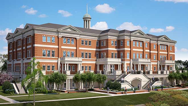 VCOM Louisiana Building Render Back