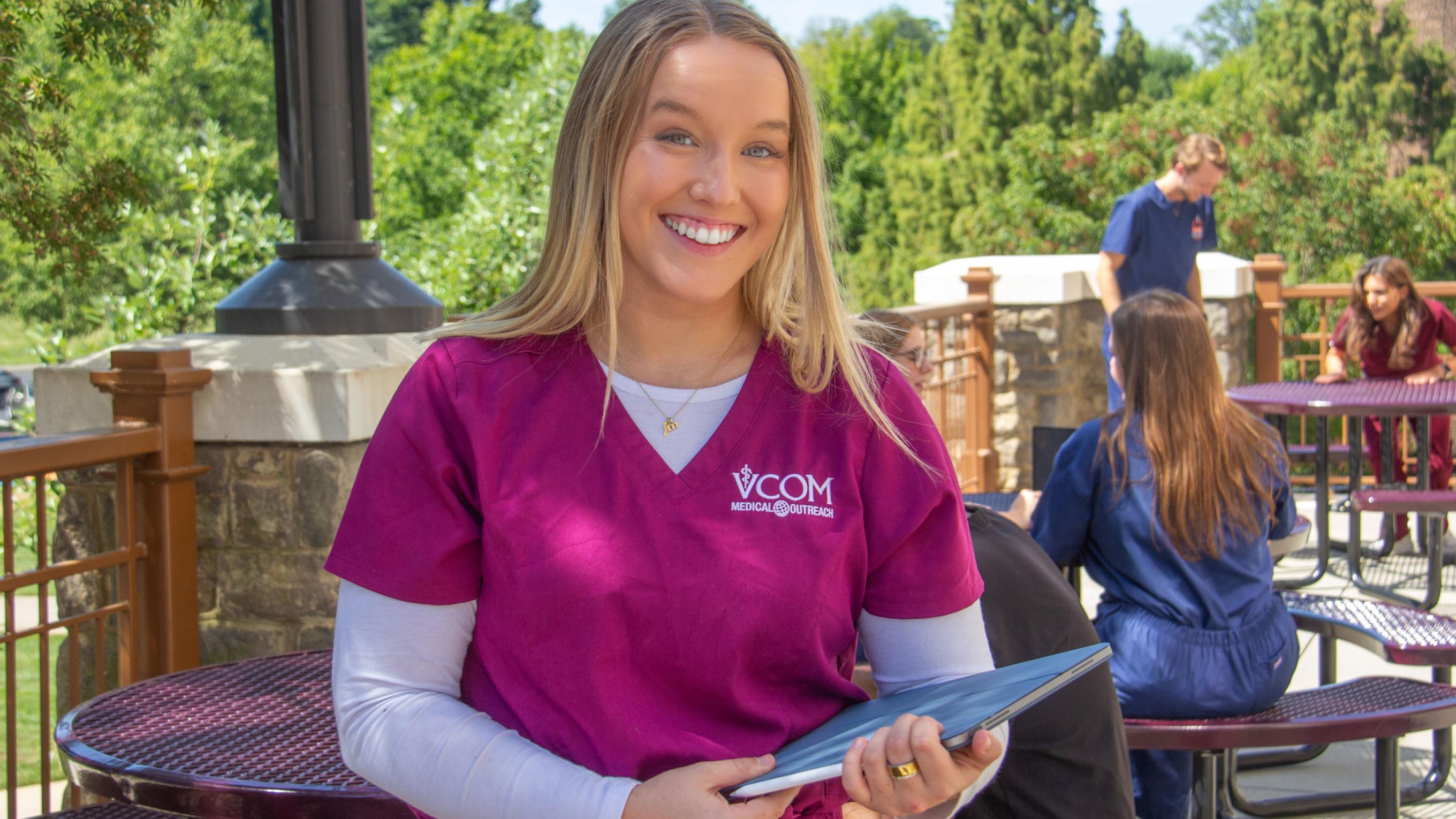 Meghan Warner smiling