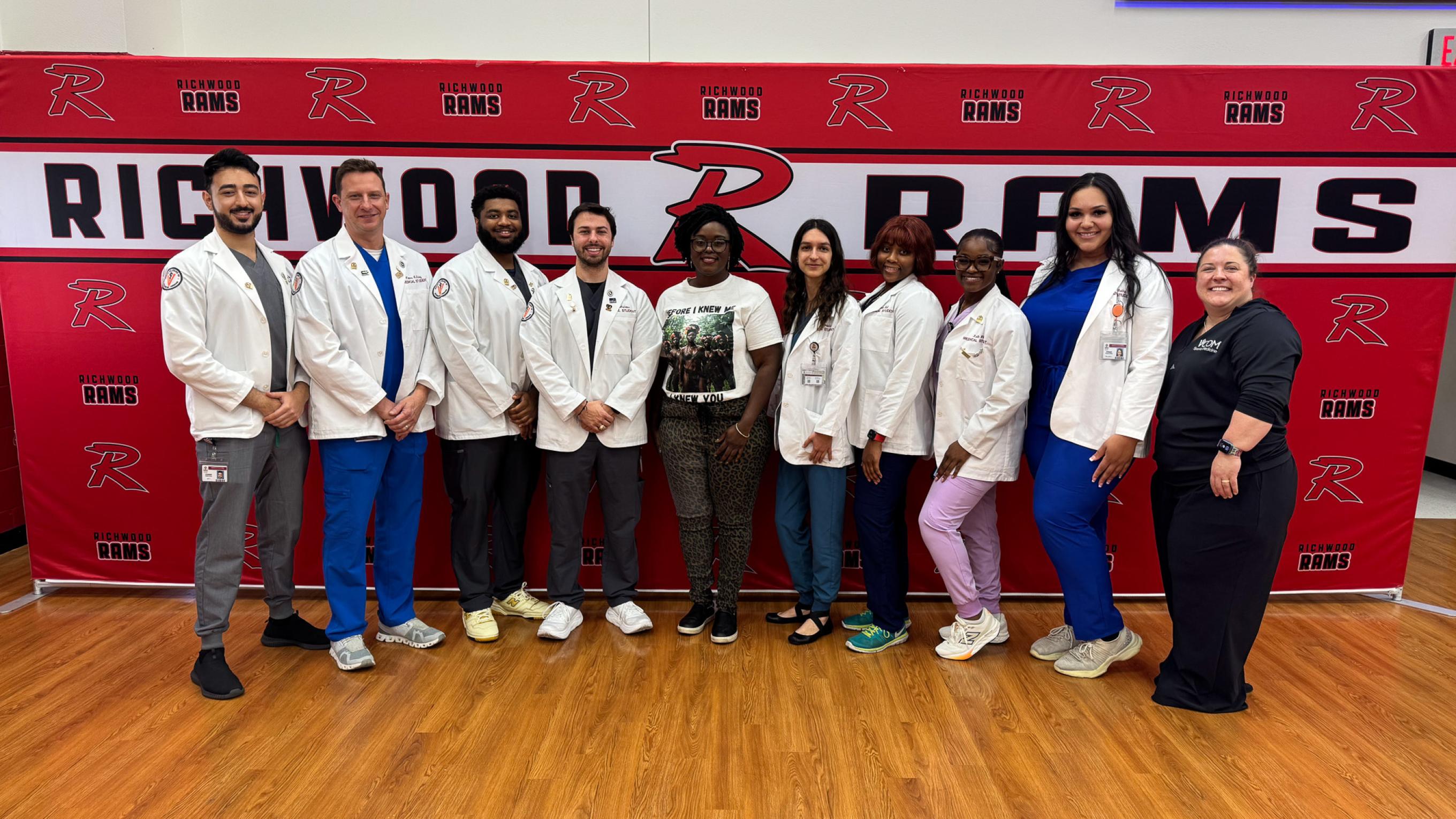 Pre-SOMA members posing for a picture