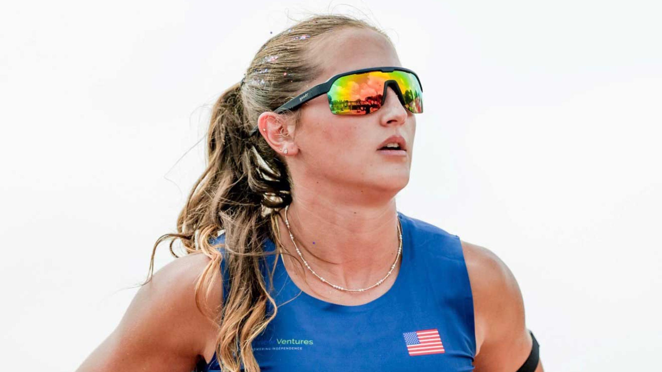 Hannah Hill in team USA clothing