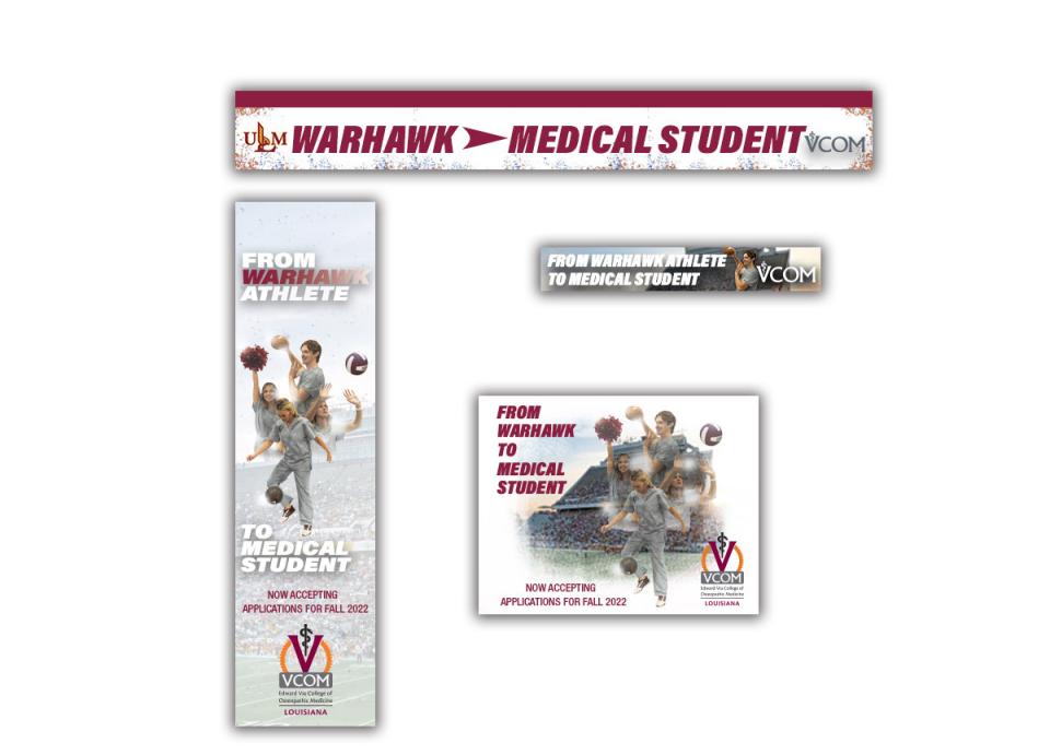 Gold Award - From Warhawk to Medical Student internet ad series