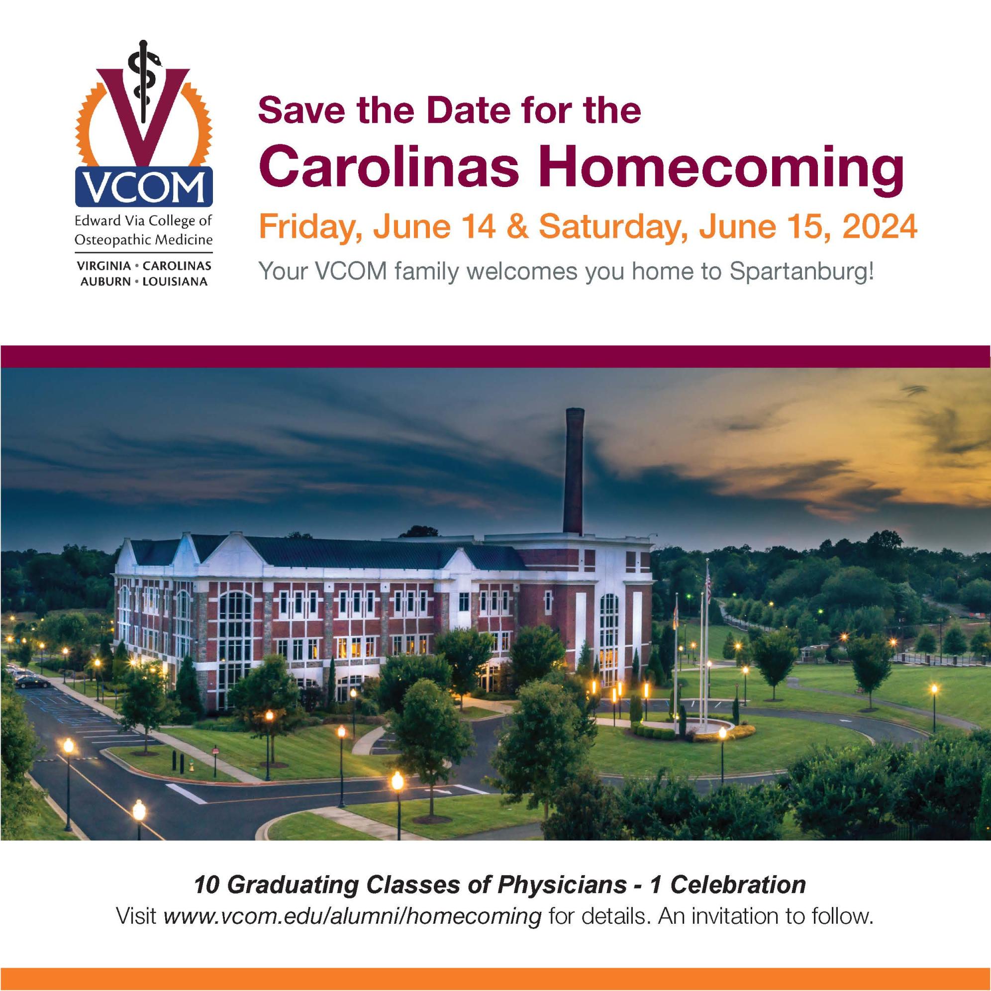 VCOM-Carolinas Homecoming 2024  VCOM