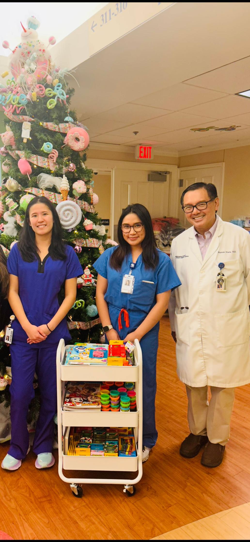 A Gift of Compassion: VCOM-Louisiana Students Keep the PICU Toy
