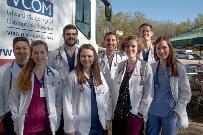Medical Students on Outreach Trip