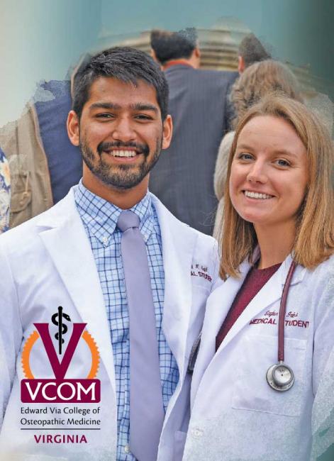 Students in whitecoat