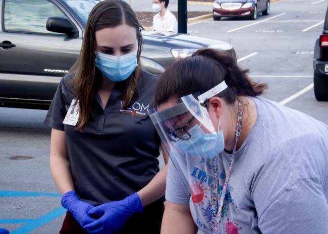 Carolinas Vaccine Clinic Students