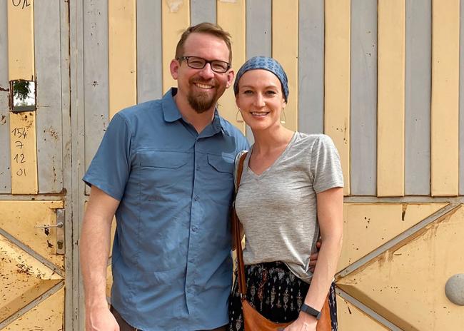 Chelsea Porter DO and Husband arrive in Africa