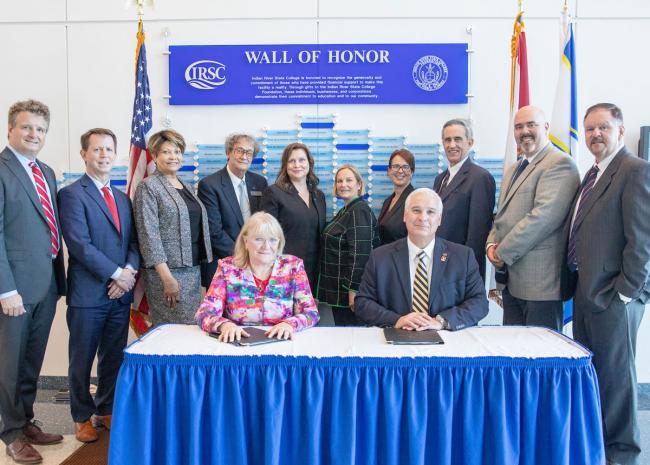 Edward Via College of Osteopathic Medicine Inks Partnership  with Indian River State College 