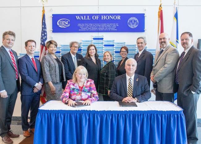 Edward Via College of Osteopathic Medicine Inks Partnership with Indian River State College