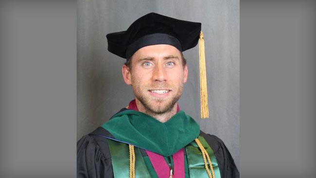 Joseph Metz, DO Honored as SCOMS Student DO of Year