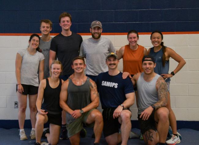 Matthew Farinella with SAMOPS group