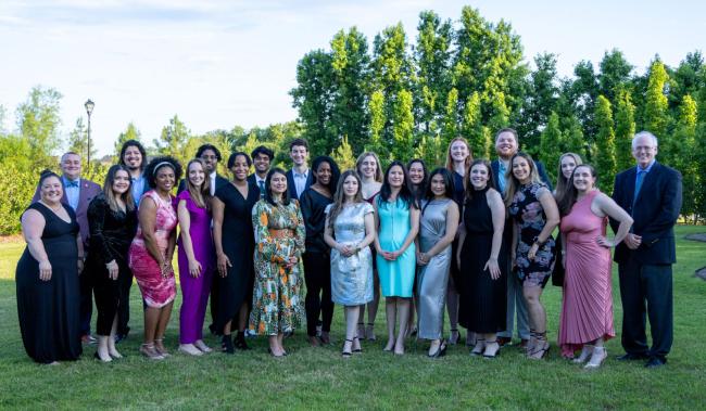 Group of VCOM-Louisiana students inducted into the prestigious Arnold P. Gold Foundation's Gold Humanism Honor Society (GHHS).