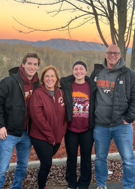 Tyler McCormick with family