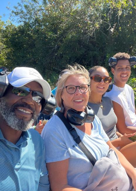 Dana Denis Lewis and family