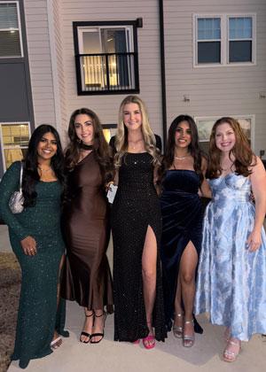 Daniela Gonzalez with friends