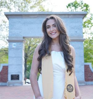 Daniela Gonzalez after graduating from Wake Forest University