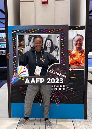 Ariana Martin at AAFP 2023