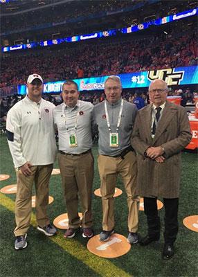 Sports medicine physicians at the Peach Bowl