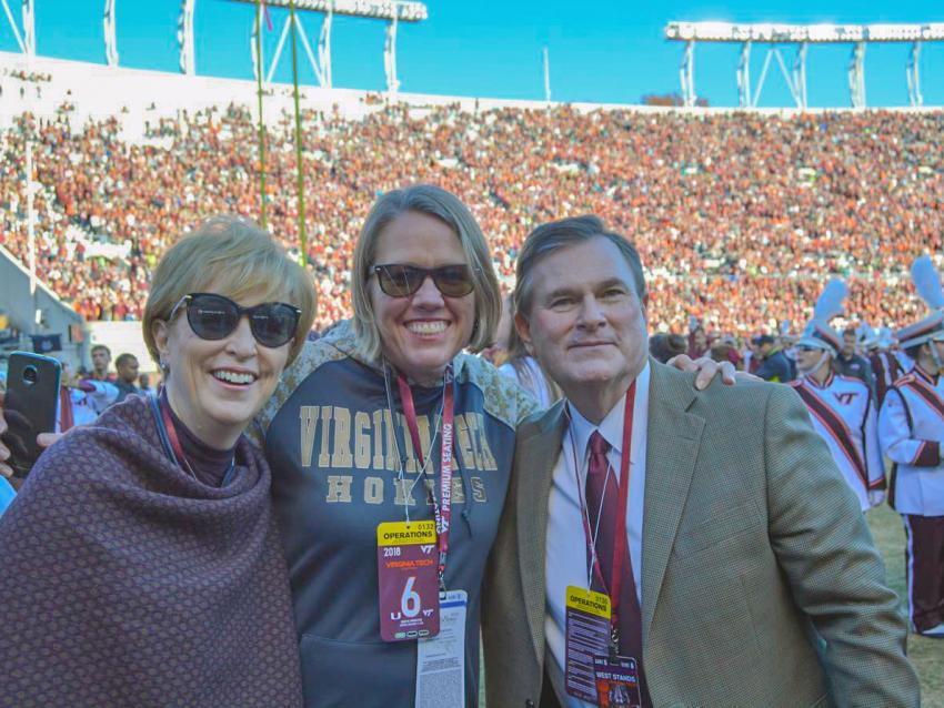 Development at Virginia Tech Game