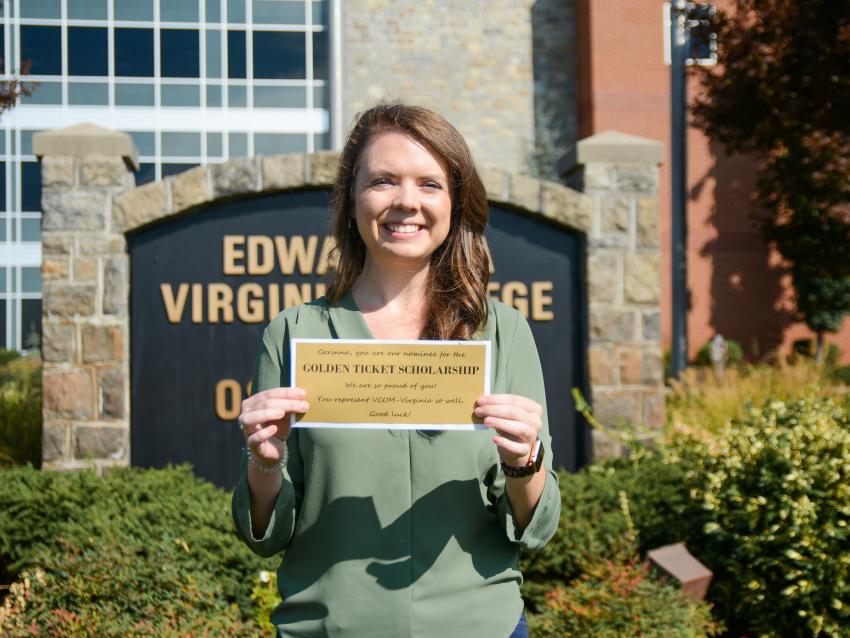 Golden Ticket Scholarship Recipient