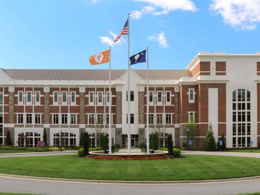 Main building of the Spartanburg campus