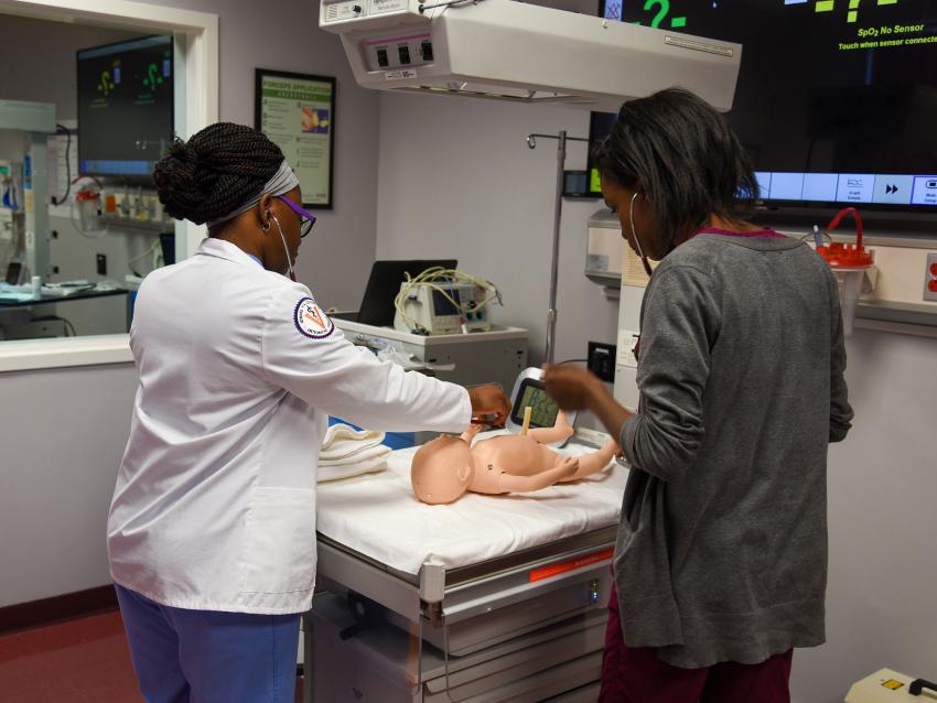 Simulation Center Students