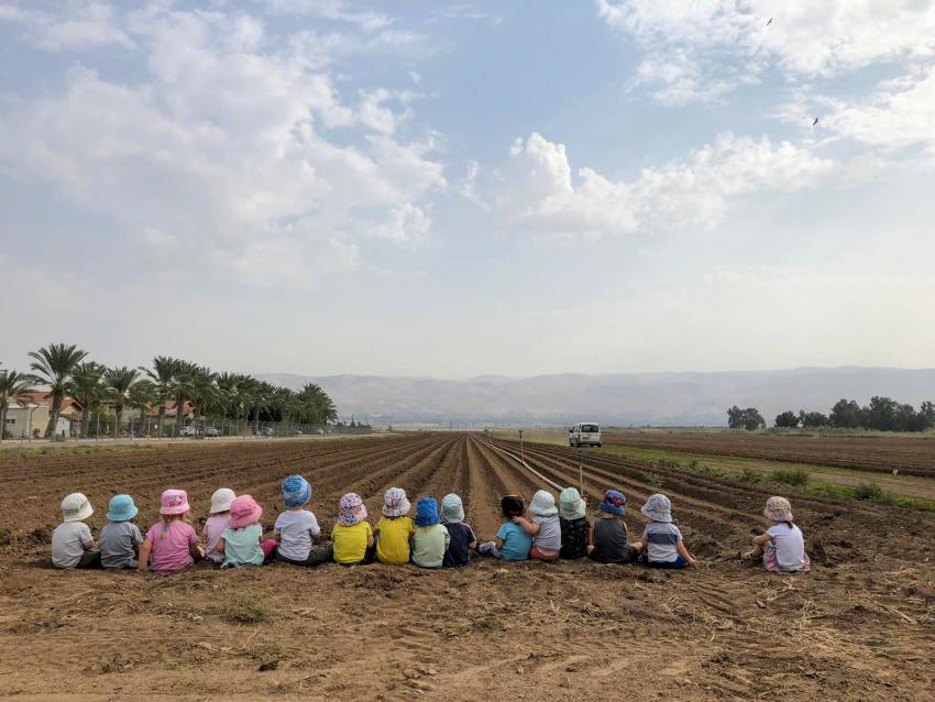 VCOM Focus Babies in a Field
