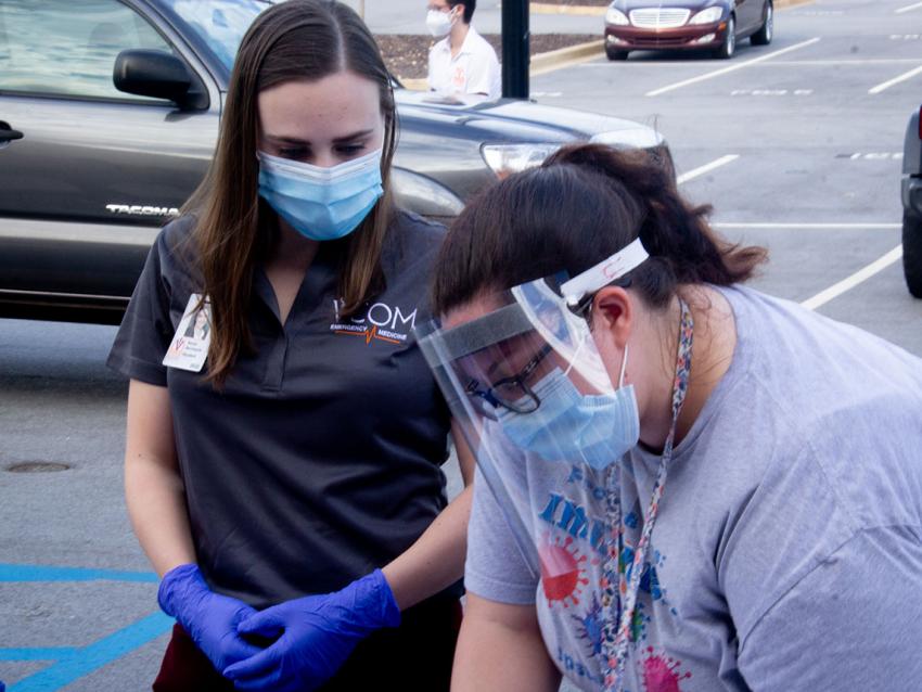 Carolinas Vaccine Clinic Students