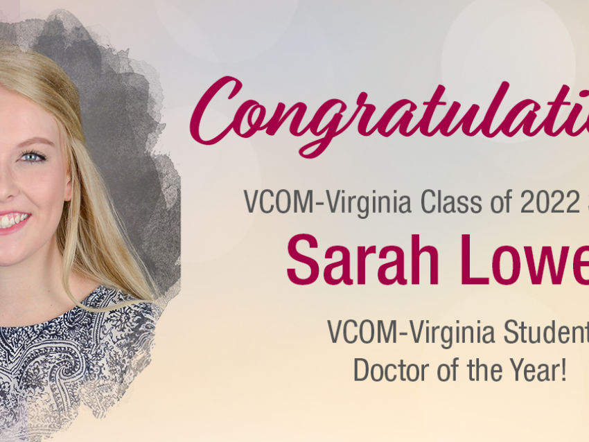 Sarah Lowen DO of the Year