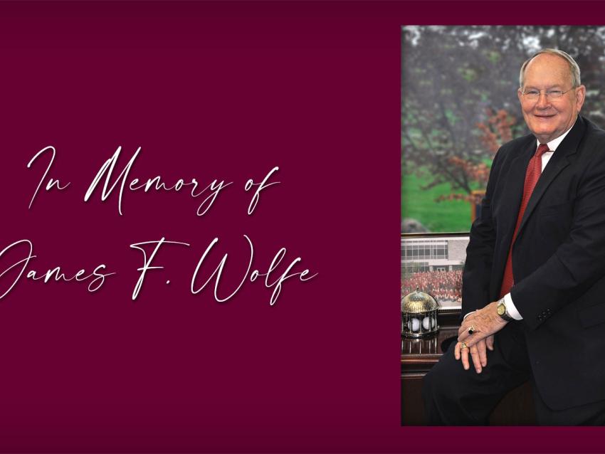 In Memory of James F. Wolfe