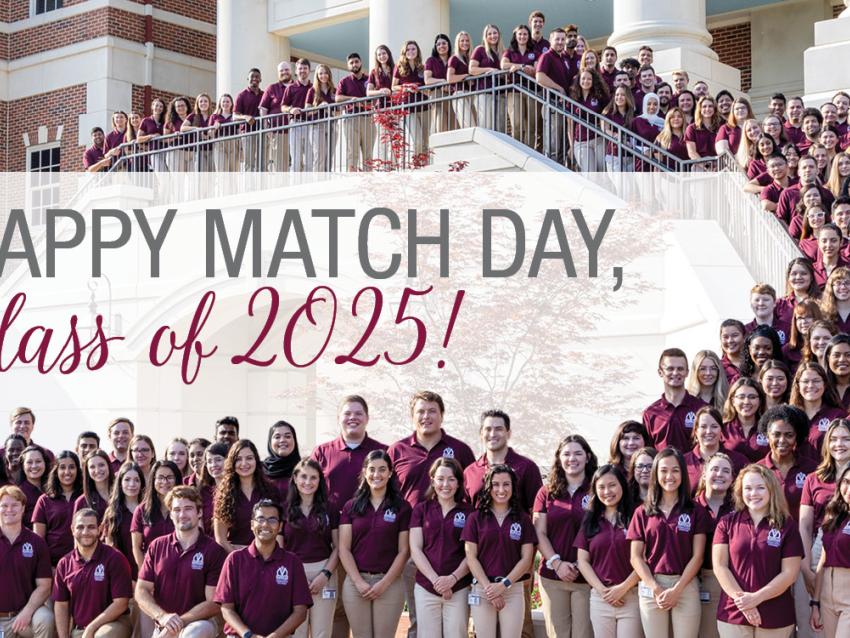 VCOM-Louisiana's Class of 2025 Medical Students on Match Day