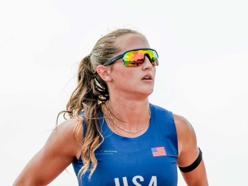 Hannah Hill in team USA clothing