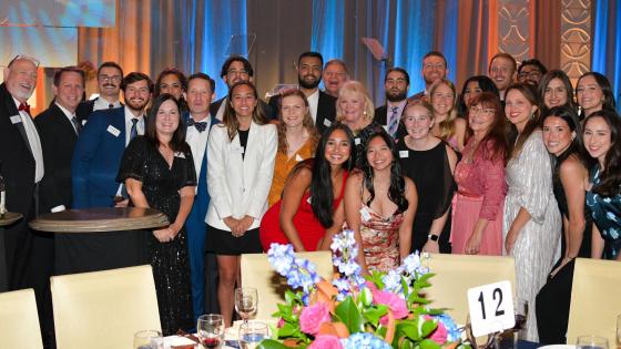 VCOM students, faculty, and staff at OMED Conference